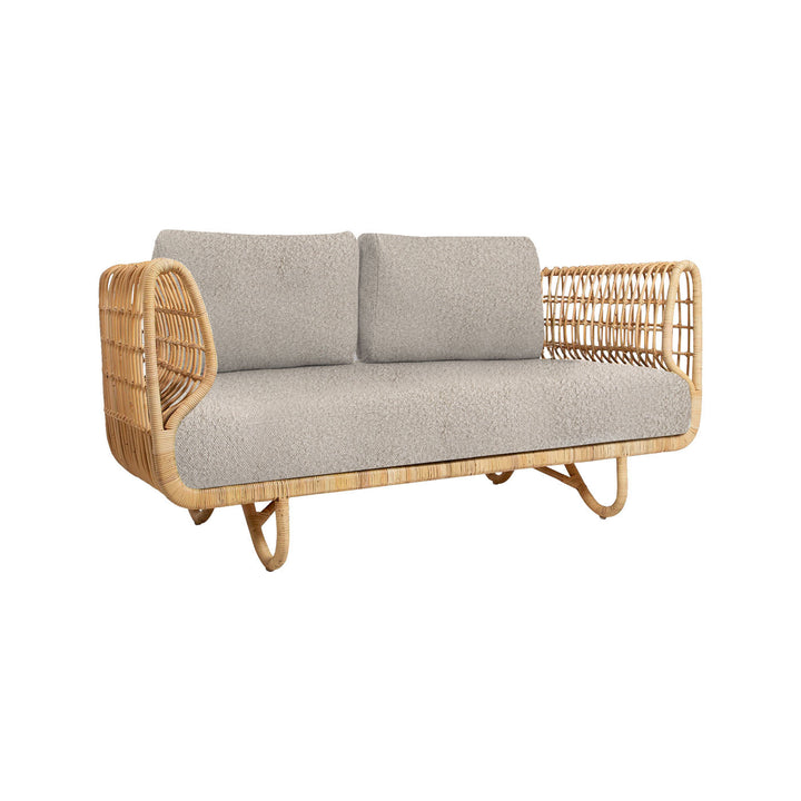 Nest 2-Seater Sofa Sofas Cane-line Light Brown Cane-line Scent