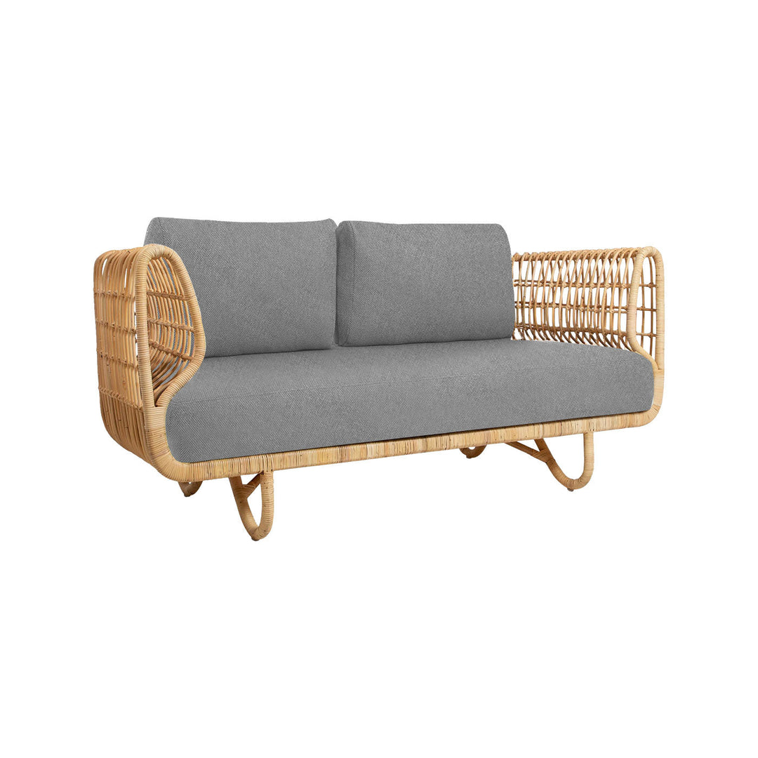 Nest 2-Seater Sofa Sofas Cane-line Light Grey Cane-line Ambience