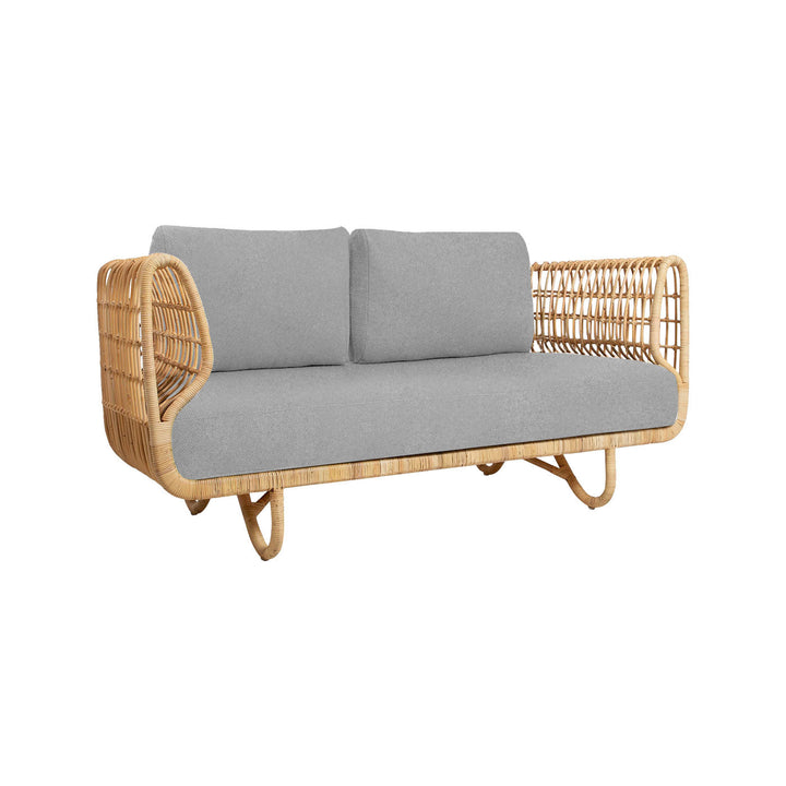 Nest 2-Seater Sofa Sofas Cane-line Light Grey Cane-line Zen