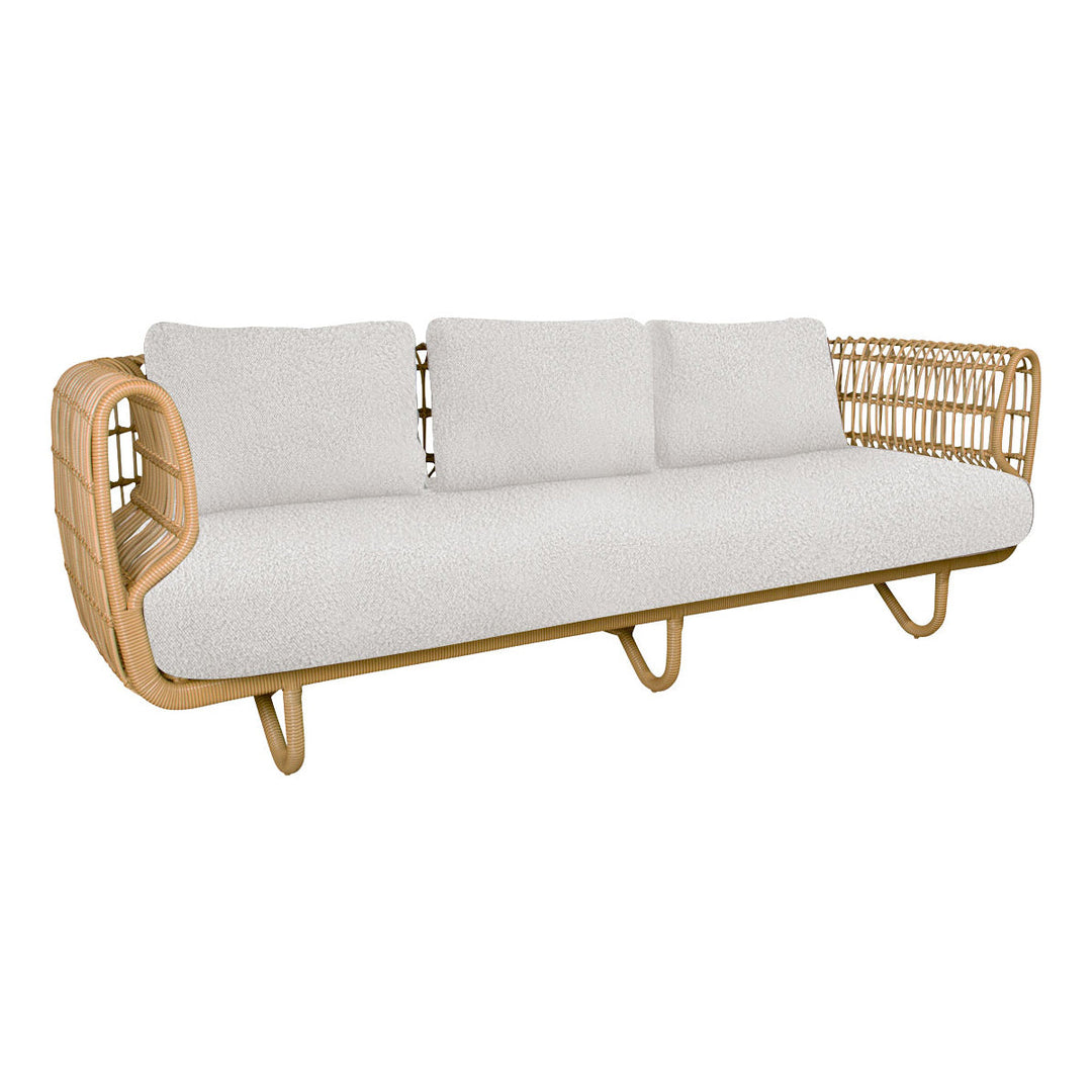 Nest 3-Seater Sofa Sofas Cane-line White Cane-line Scent