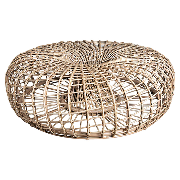 Nest Indoor Footstool Ottomans Cane-line Large: 51.2 in diameter Footstool Only