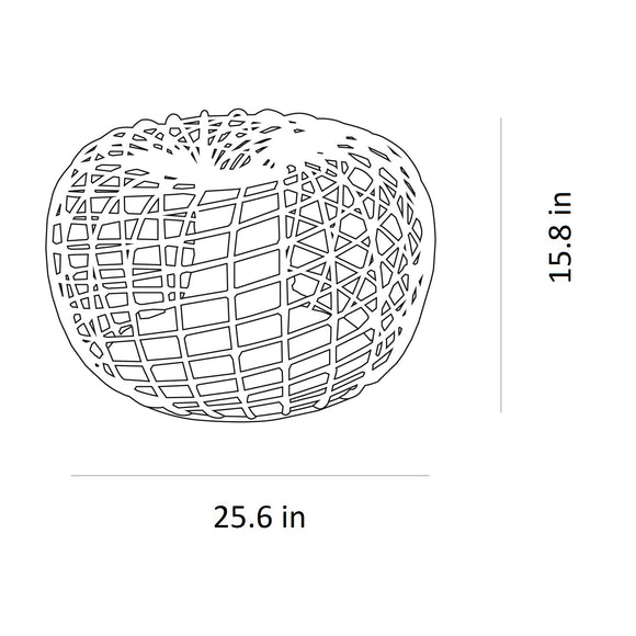 Nest Indoor Footstool Ottomans Cane-line