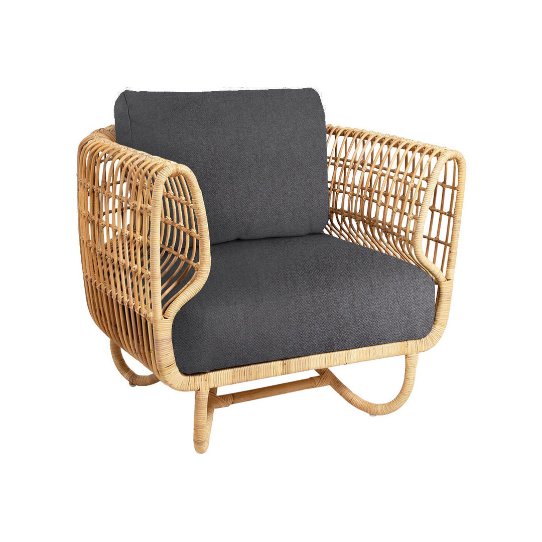 Nest Lounge Chair Chairs Cane-line Dark Grey Cane-line Ambience
