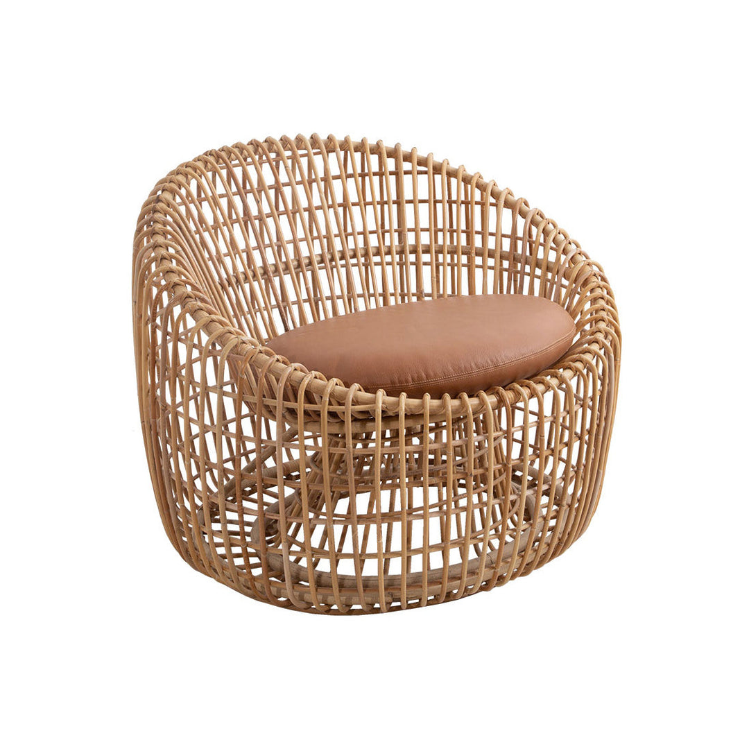 Nest Round Lounge Chair Chairs Cane-line