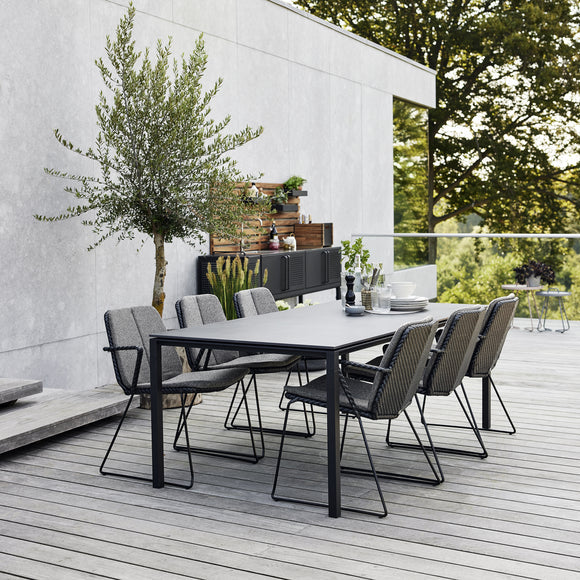 Pure Outdoor Dining Table Tables Cane-line