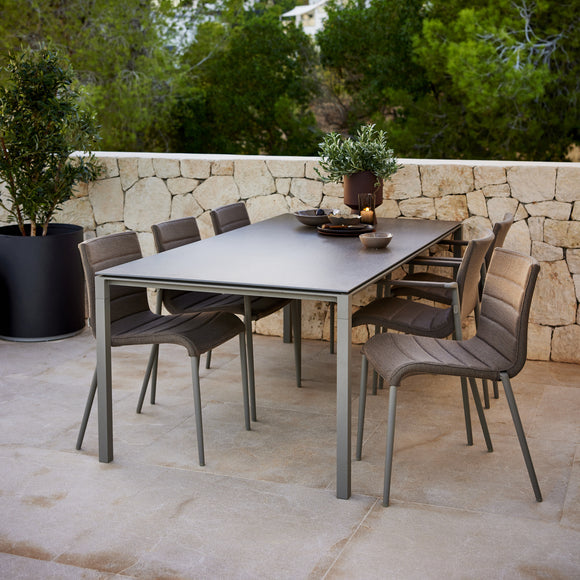 Pure Outdoor Dining Table Tables Cane-line