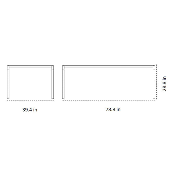 Pure Indoor Dining Table Tables Cane-line