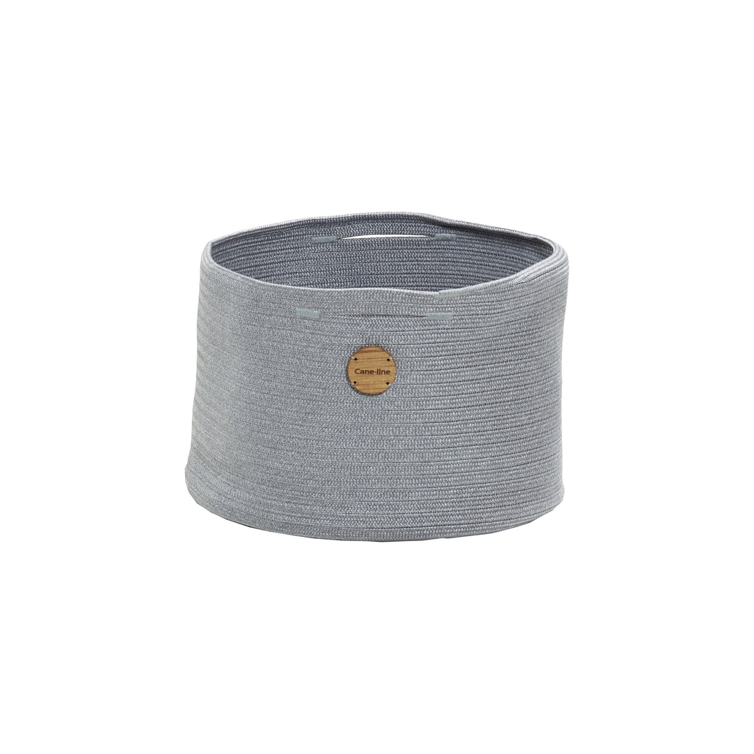 Soft Rope Basket With Handle Decor Cane-line Light Grey Cane-Line Soft Rope Medium: 15.8 in diameter