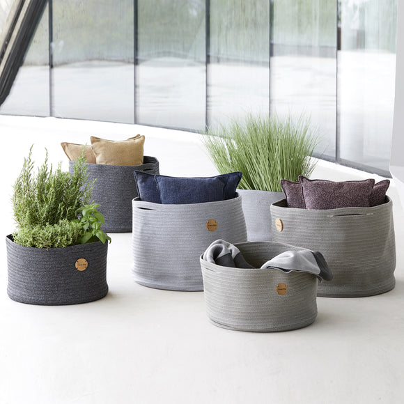 Soft Rope Basket With Handle Decor Cane-line