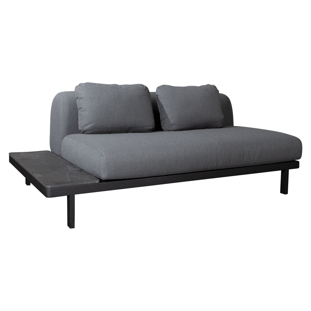 Space Outdoor 2-Seater Sofa with Side Table Outdoor Sofas Cane-line