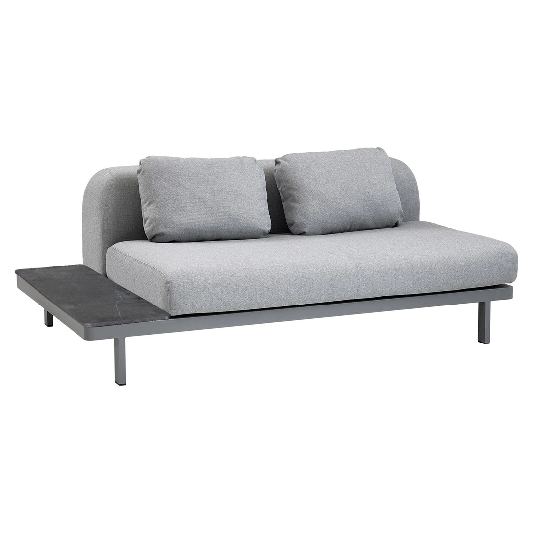 Space Outdoor 2-Seater Sofa with Side Table Outdoor Sofas Cane-line