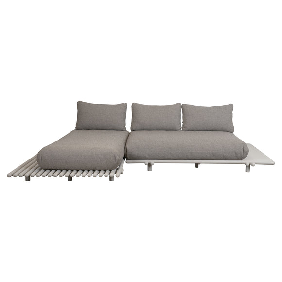 Sticks Platform Sofa with Chaise Lounge Outdoor Sofas Cane-line