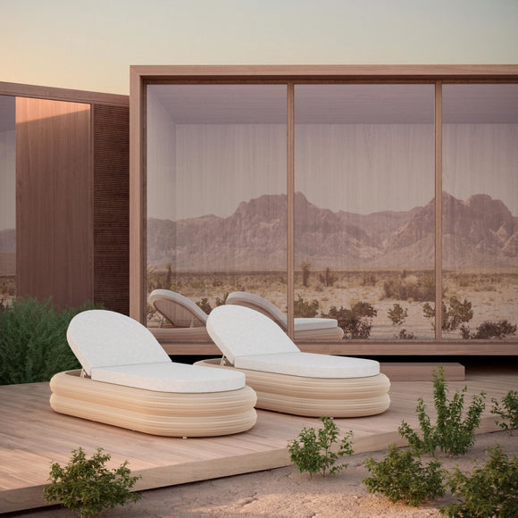 Texoma Chaise Lounge Outdoor Furniture Azzurro Living