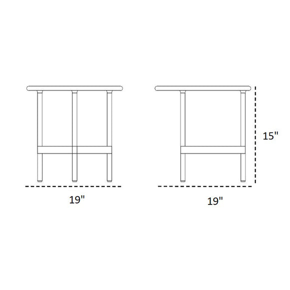 Twist Indoor/Outdoor Round Coffee Table Coffee Tables Cane-line