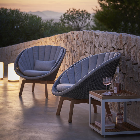 Peacock Outdoor Lounge Chair Outdoor Chairs Cane-line