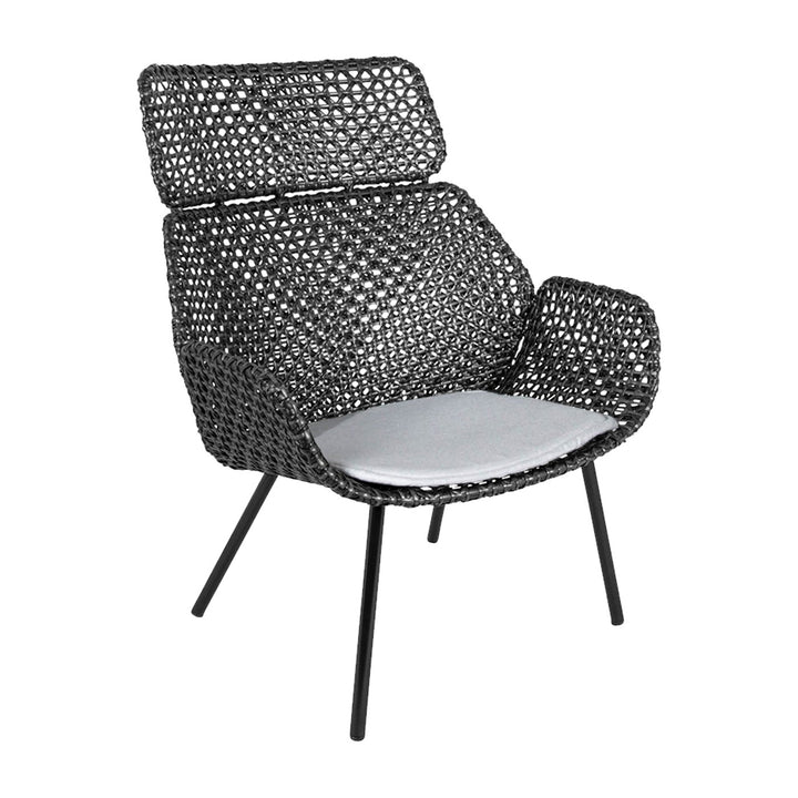 Vibe Outdoor Highback Chair Outdoor Chairs Cane-line Light Grey Cane-line Natte