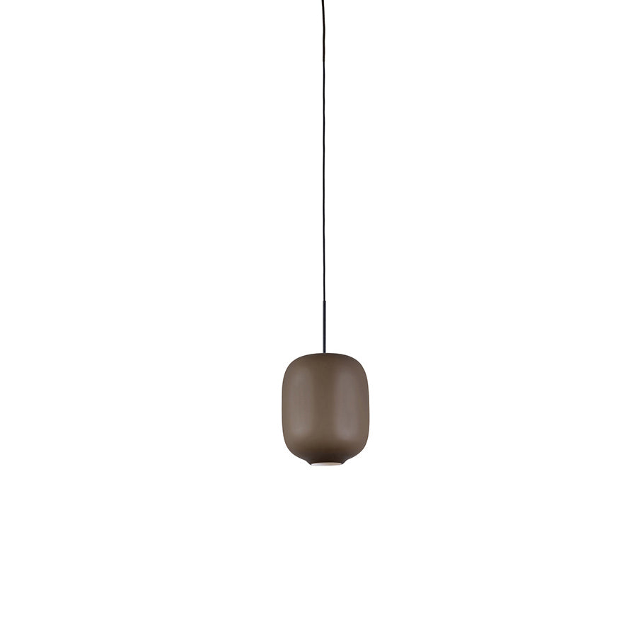 Arya Pendant Light Lighting Cappellini Chocolate Small: 7 in Dia