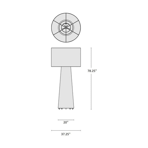 Big Shadow Floor Lamp Floor Lamps Cappellini
