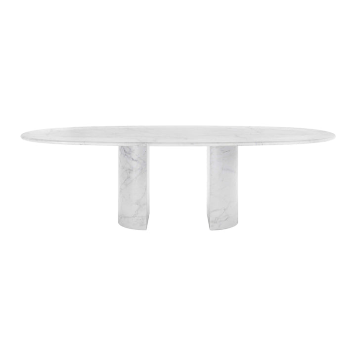 Dolmen Dining Table Tables Cappellini White Carrara / Large: 102.25 in width