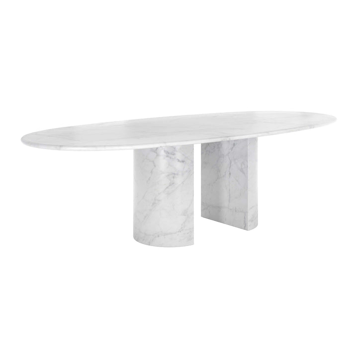 Dolmen Dining Table Tables Cappellini White Carrara / Small: 86.5 in width