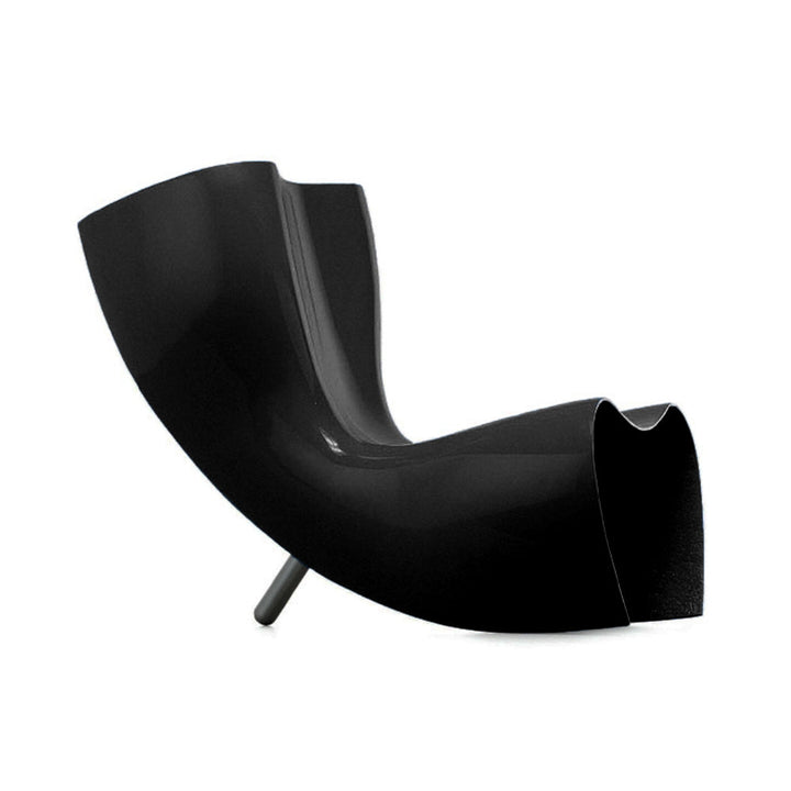 Felt Chair Chairs Cappellini Black