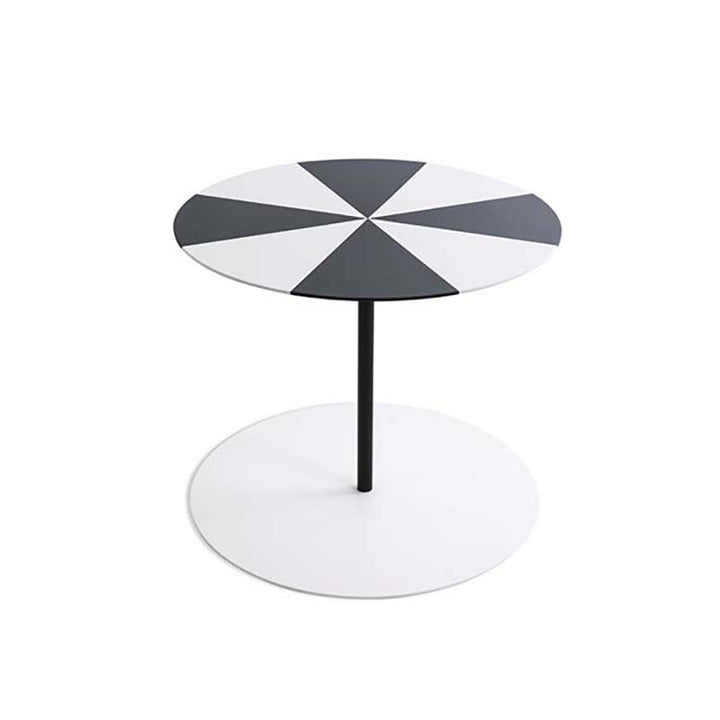 Gong Circus Side Table Accent Tables Cappellini White / Black