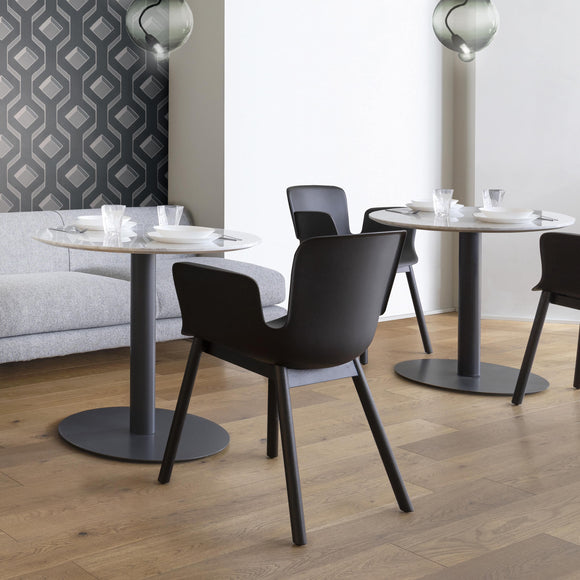 Juli Plastic Chair with Wood Leg Chairs Cappellini