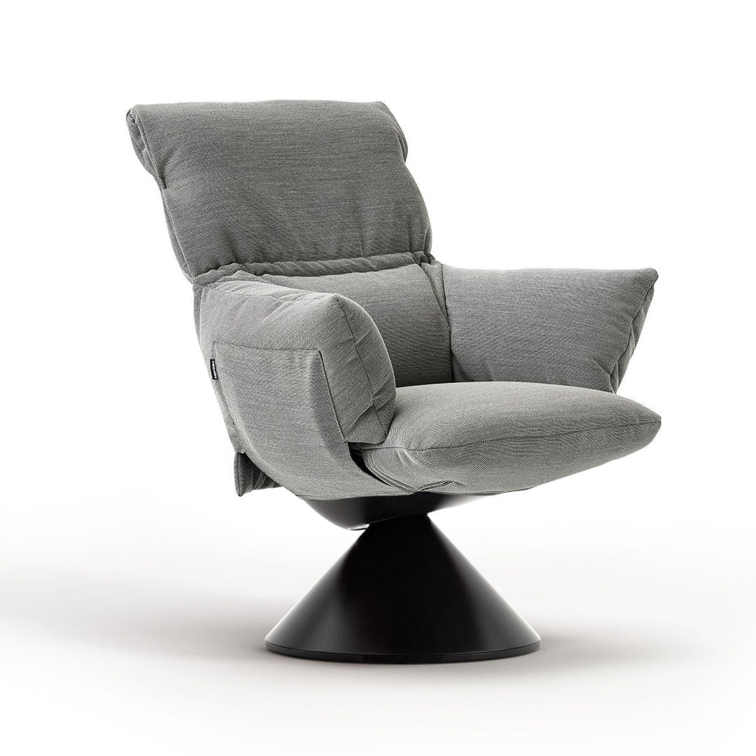 Lud'o Lounge Conical Armchair Furniture Cappellini Steelcut Trio 124 Chair Only