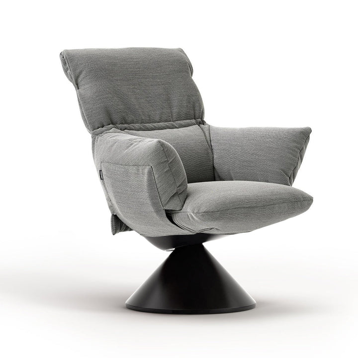 Lud'o Lounge Conical Armchair Furniture Cappellini Steelcut Trio 124 Chair Only