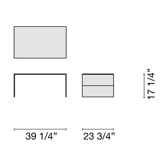Smoke Coffee Table Tables Cappellini