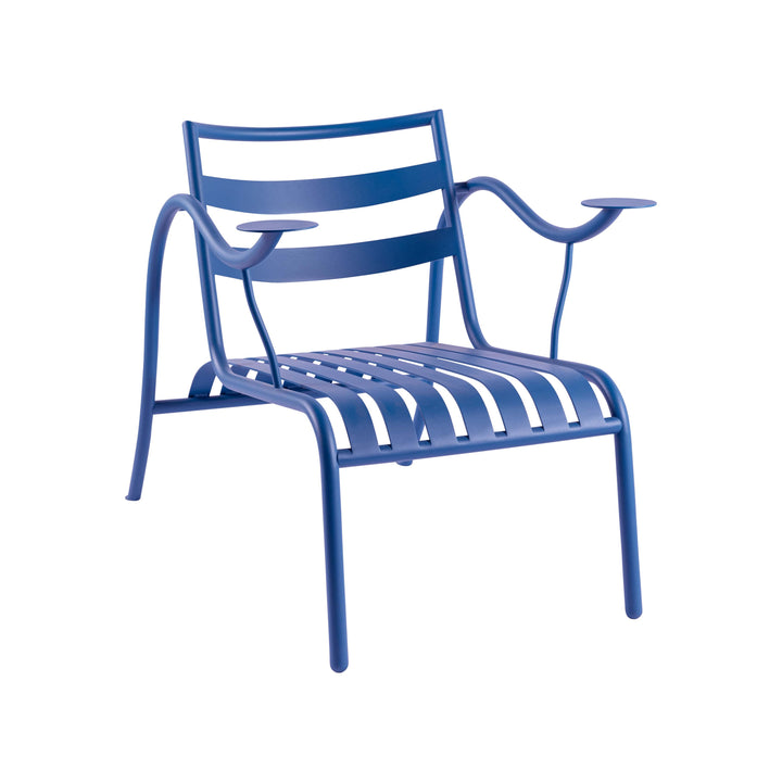 Thinking Man's Outdoor Lounge Chair Lido Outdoor Chairs Cappellini Violet Blue
