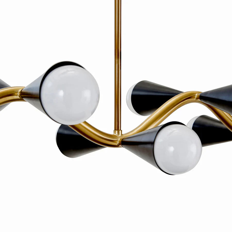 Caracas Wave Chandelier Jonathan Adler