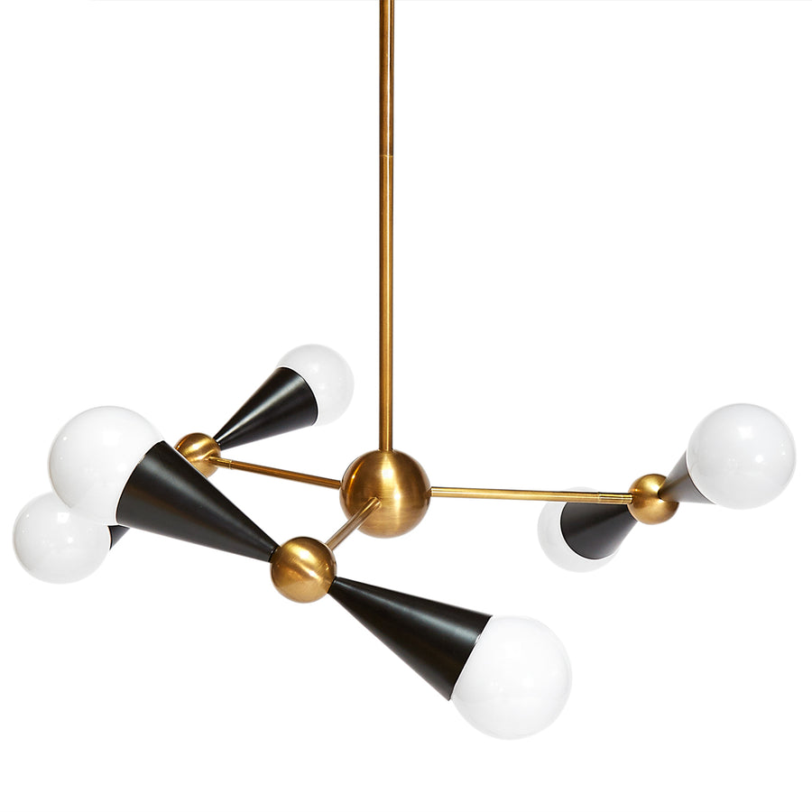 Caracas Six-Light Chandelier Jonathan Adler