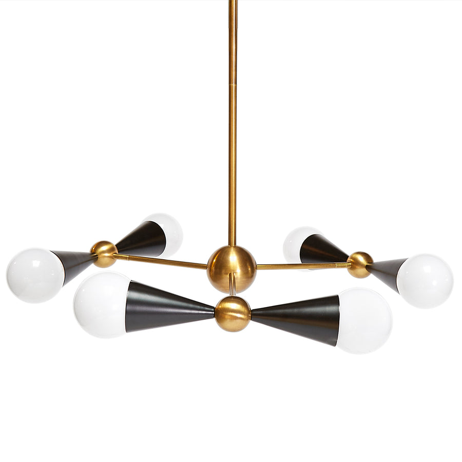 Caracas Six-Light Chandelier Jonathan Adler