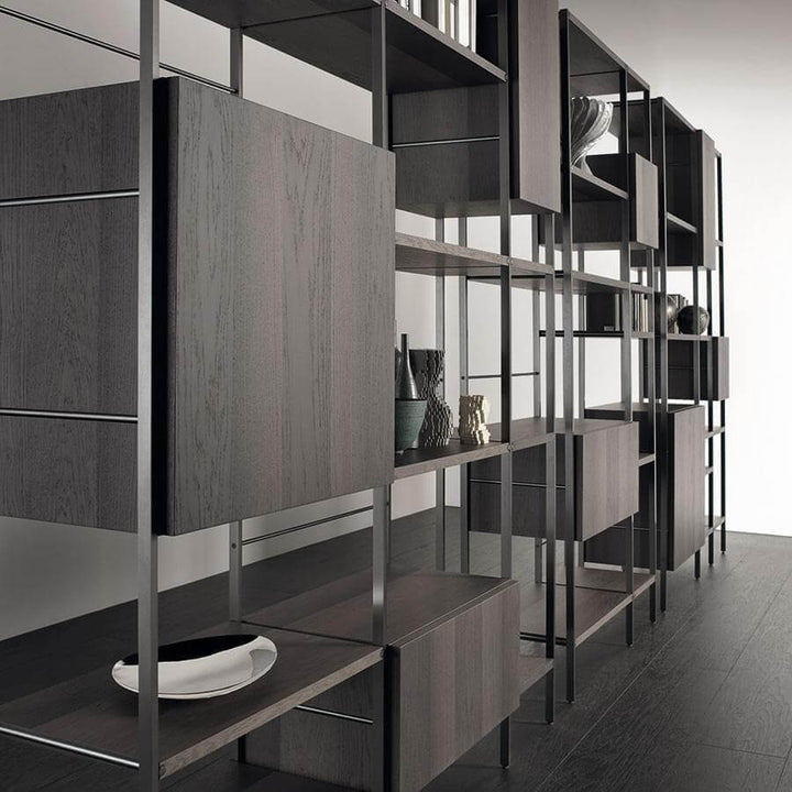 Outline Bookcase Wall Units & Bookcases Acerbis