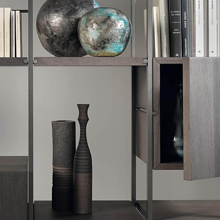 Outline Bookcase Wall Units & Bookcases Acerbis