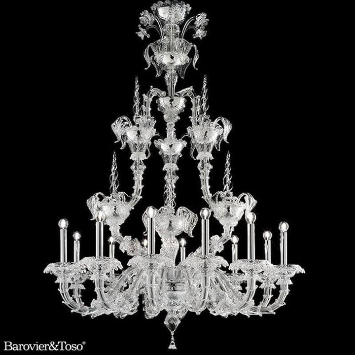 4604 Chandelier by Barovier&amp;Toso Murano Chandeliers Barovier & Toso