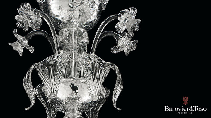 4604 Chandelier by Barovier&amp;Toso Murano Chandeliers Barovier & Toso