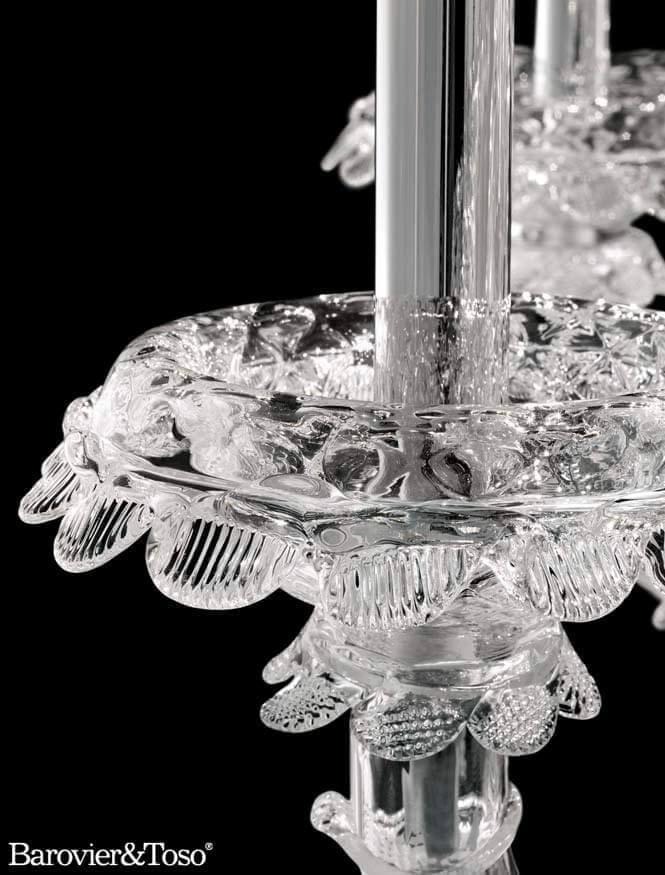 4604 Chandelier by Barovier&amp;Toso Murano Chandeliers Barovier & Toso