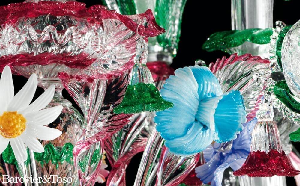 4607 Chandelier by Barovier&amp;Toso Murano Chandeliers Barovier & Toso