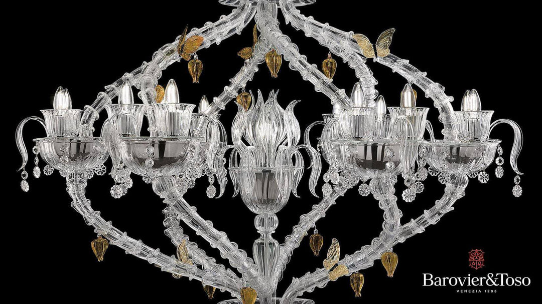 Adonis Chandelier by Barovier&amp;Toso Murano Chandeliers Barovier & Toso