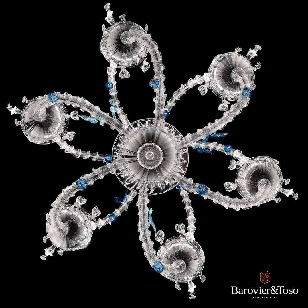 Adonis Chandelier by Barovier&amp;Toso Murano Chandeliers Barovier & Toso
