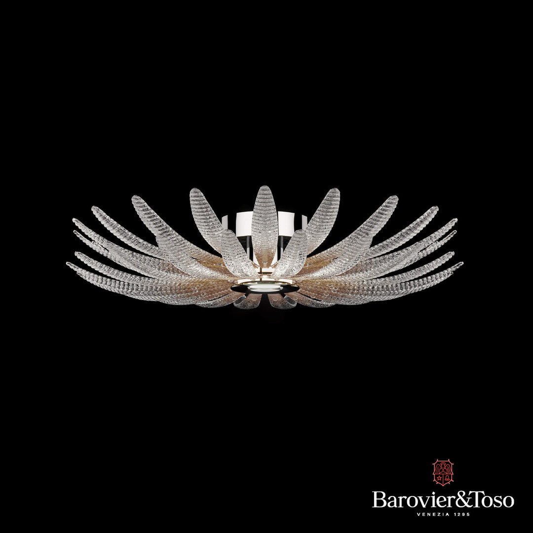 Agave Ceiling/Wall Lamp by Barovier&amp;Toso Murano Ceiling Lamps Barovier & Toso