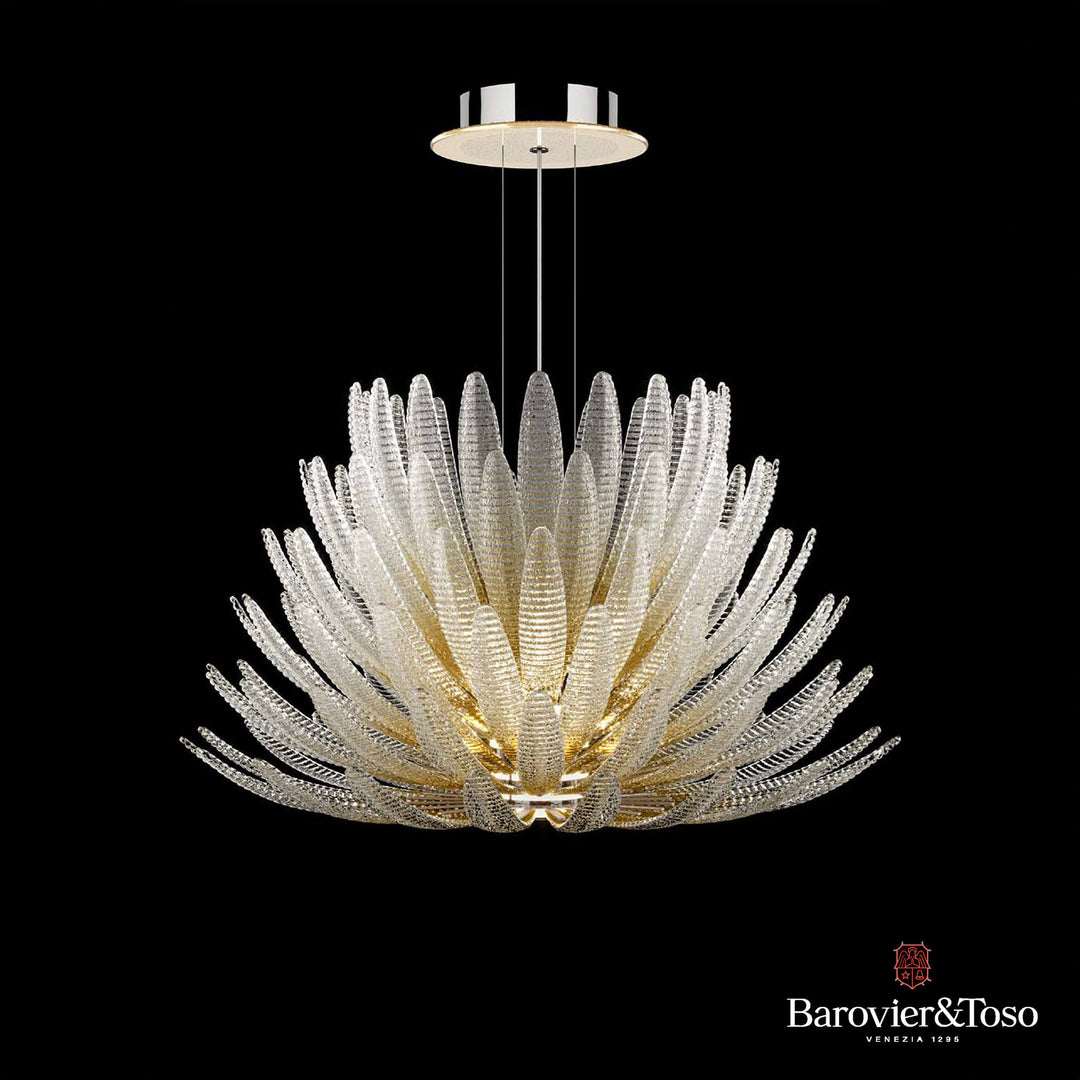 Agave Suspension Lamp by Barovier&amp;Toso Chandeliers & Suspension Lamps Barovier & Toso