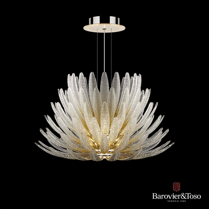 Agave Suspension Lamp by Barovier&amp;Toso Chandeliers & Suspension Lamps Barovier & Toso