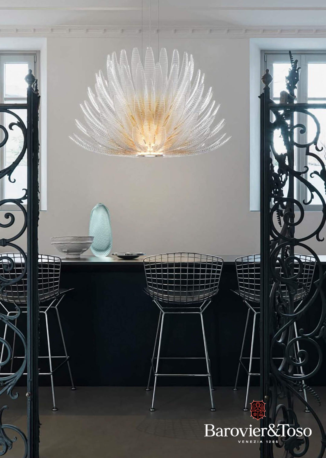 Agave Suspension Lamp by Barovier&amp;Toso Chandeliers & Suspension Lamps Barovier & Toso