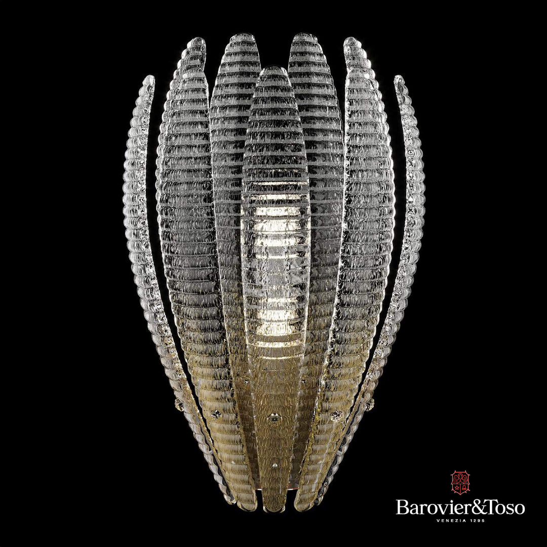 Agave Wall Lamp by Barovier&amp;Toso Murano Wall Lamps Barovier & Toso