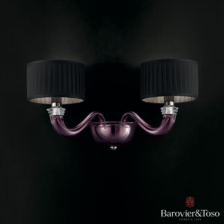 Alexandria Wall Lamp by Barovier&amp;Toso Murano Wall Lamps Barovier & Toso