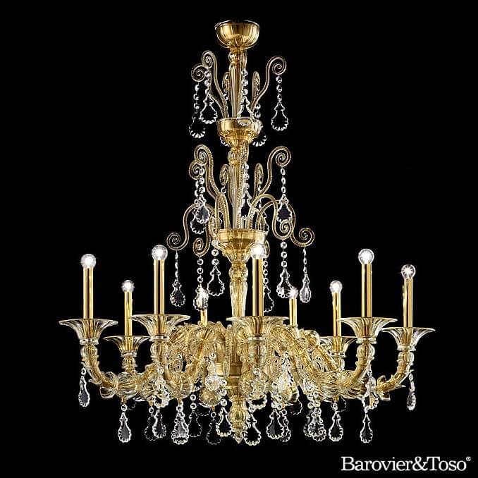 Baikal Chandelier by Barovier&amp;Toso Murano Chandeliers Barovier & Toso