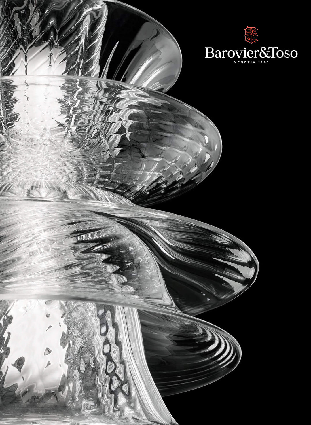 Campanula Suspension Lamp by Barovier&amp;Toso Murano Suspension Lamps Barovier & Toso